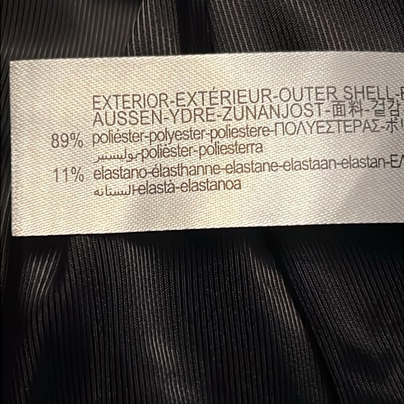 Zara Black Long Sleeve Blazer Formal Jacket Size Small - Picture 6 of 6